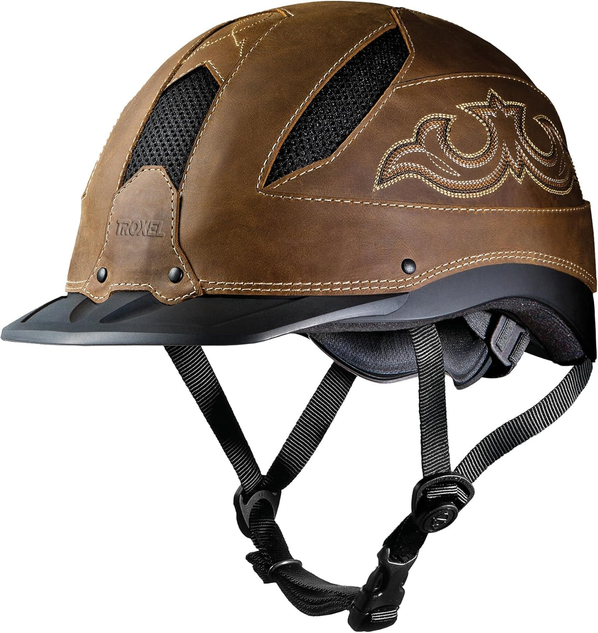 Troxel Cheyenne Rugged Horse Riding Helmet, Low-Profile, Self-Adjustable Design, Safety Horseback