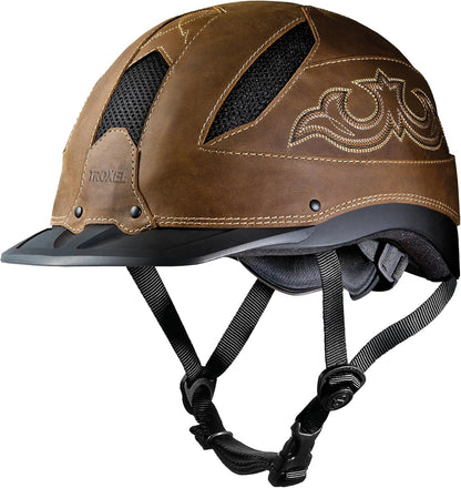Troxel Cheyenne Rugged Horse Riding Helmet, Low-Profile, Self-Adjustable Design, Safety Horseback