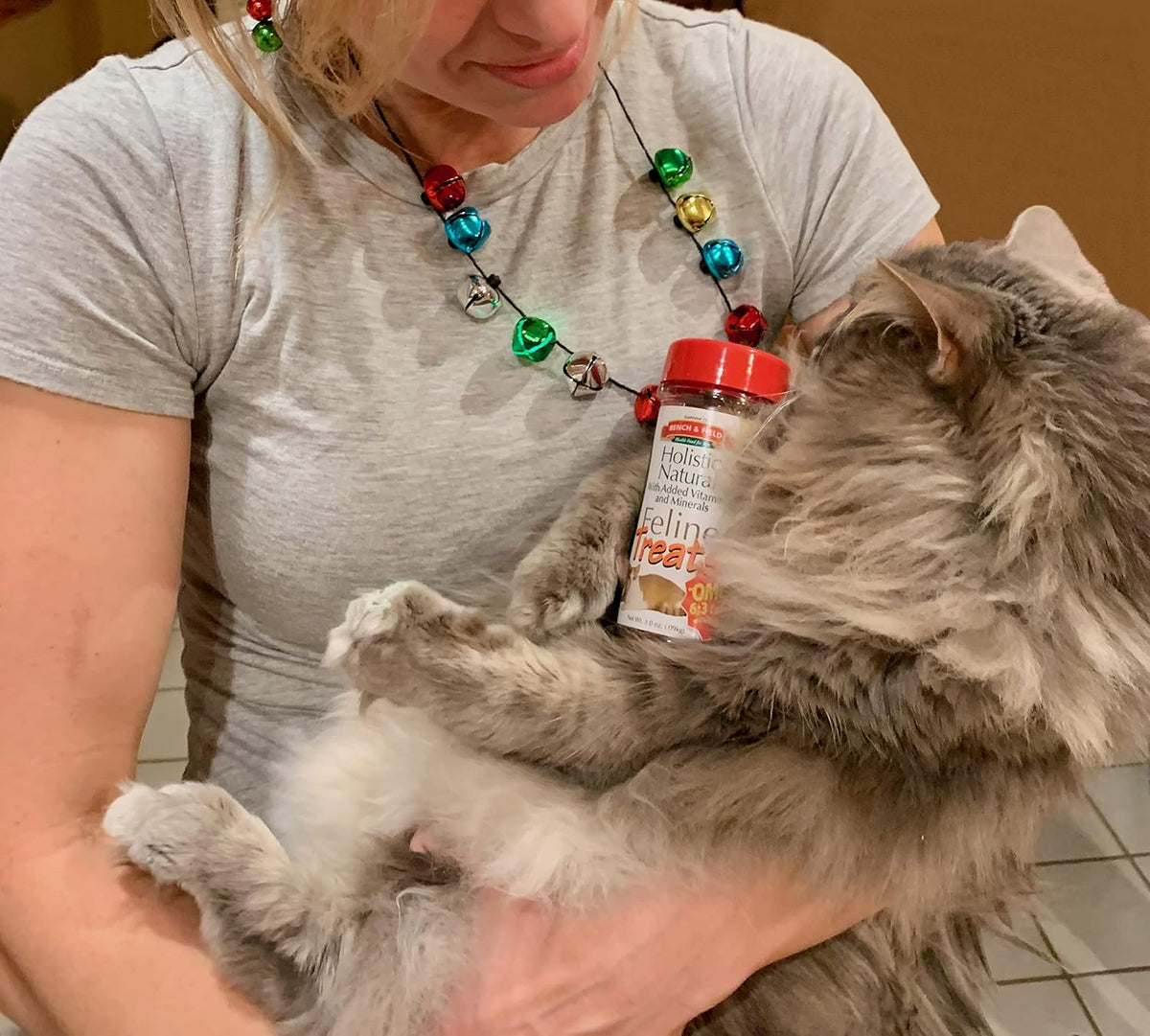Bench & Field Holistic Natural Healthy Kitty Cat Treats | Crunchy Fish-Shaped Bites | Delicious