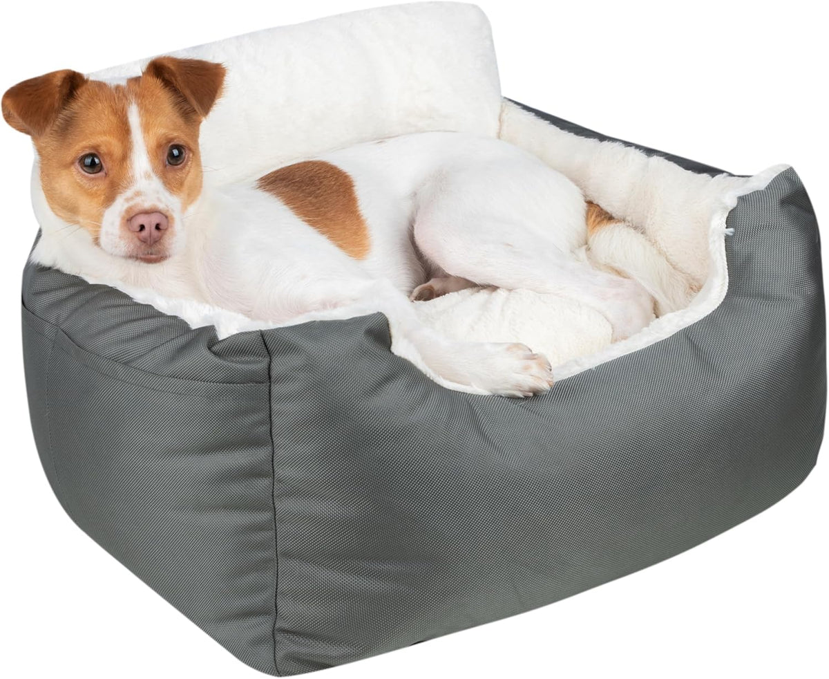 Best Pet Supplies Dog Pet Booster Seat, Dog Car Seats for Small Dogs & Medium Dogs, Soft Plush