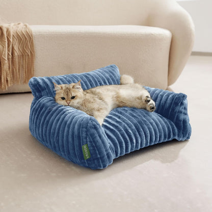Cute Couch Bed for Pets, Supportive Cat Sofa for Indoor Cats, Small Dog Sofa Bed for Small Dogs