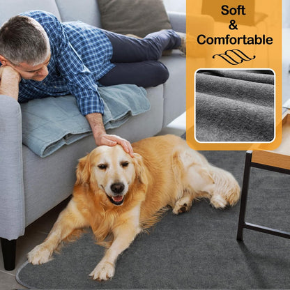 LOOBANI Washable Pee Pad for Dogs, 2 Packs Non-Slip Puppy Training Pads, Fast Absorbent Pet
