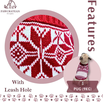 Cute Sweater for Dogs and Cats Soft Flannel Pet Outfit Warm and Cozy Animal Hoodie Small to Large