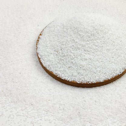 5 lbs Aquarium White Sand, 0.8-2 mm Mini Aquarium Gravel. Coarse Sand for Fish Tank, Paintings