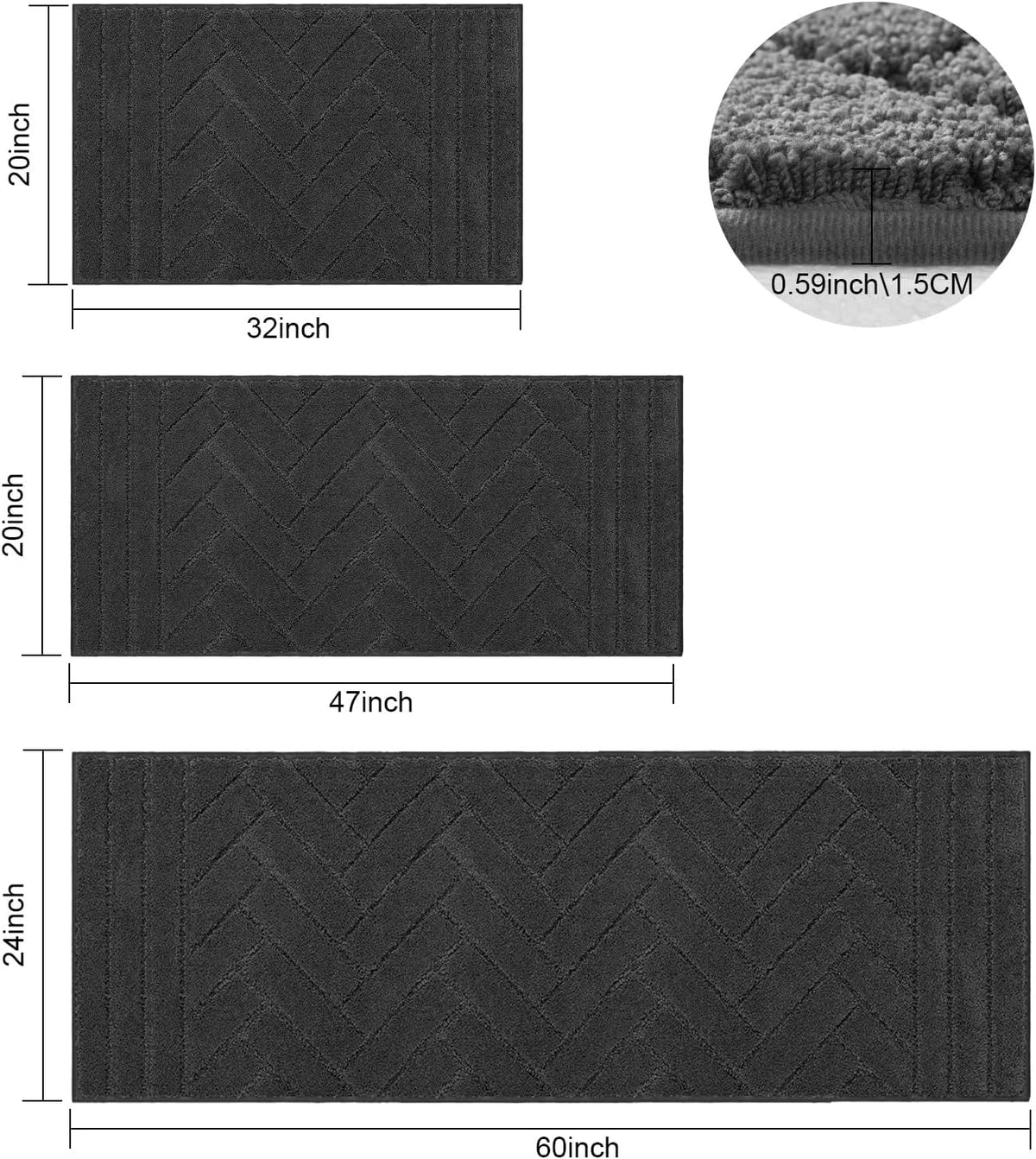 Tindbea Dog Bed Mat,Dirt Trapper Mud for Dogs,Mud for Dogs Large,Absorbent Door Mat Indoor for