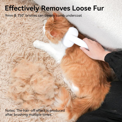 Aumuca Cat Brush for Shedding, Cat Brushes for Indoor Cats, Cat Brush for Long or Short Haired