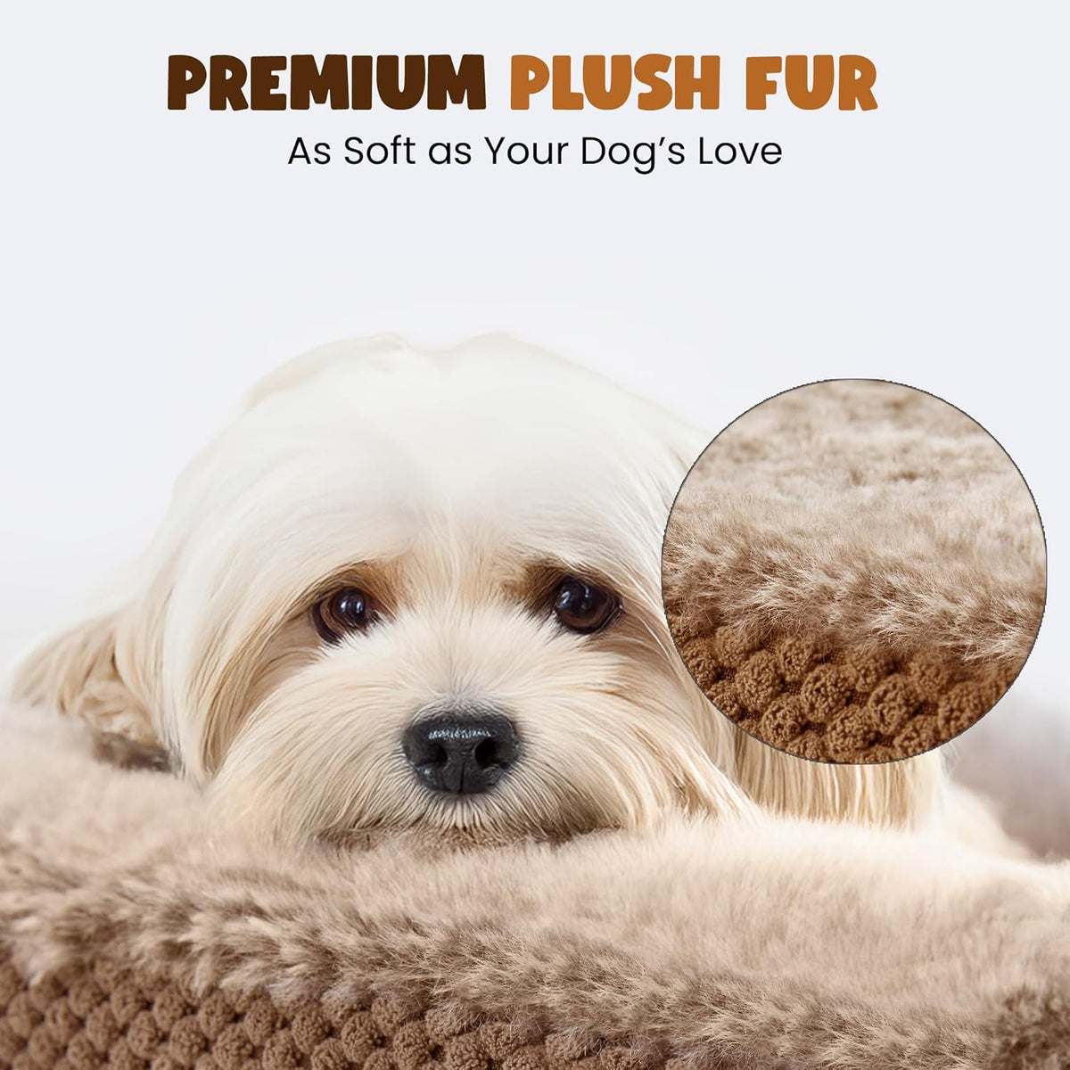XXL Dog Bed for Extra Large Dogs – Orthopedic Egg Crate Foam Couch with Bolster, 4.7-inch Thick