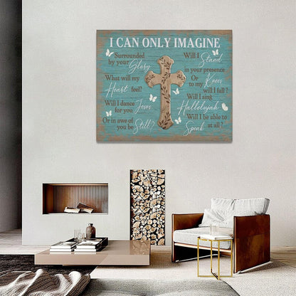 Rustic Christian Cross Wall Art I Can Only Imagine Pictures Farmhouse Butterfly Wall Decor Teal