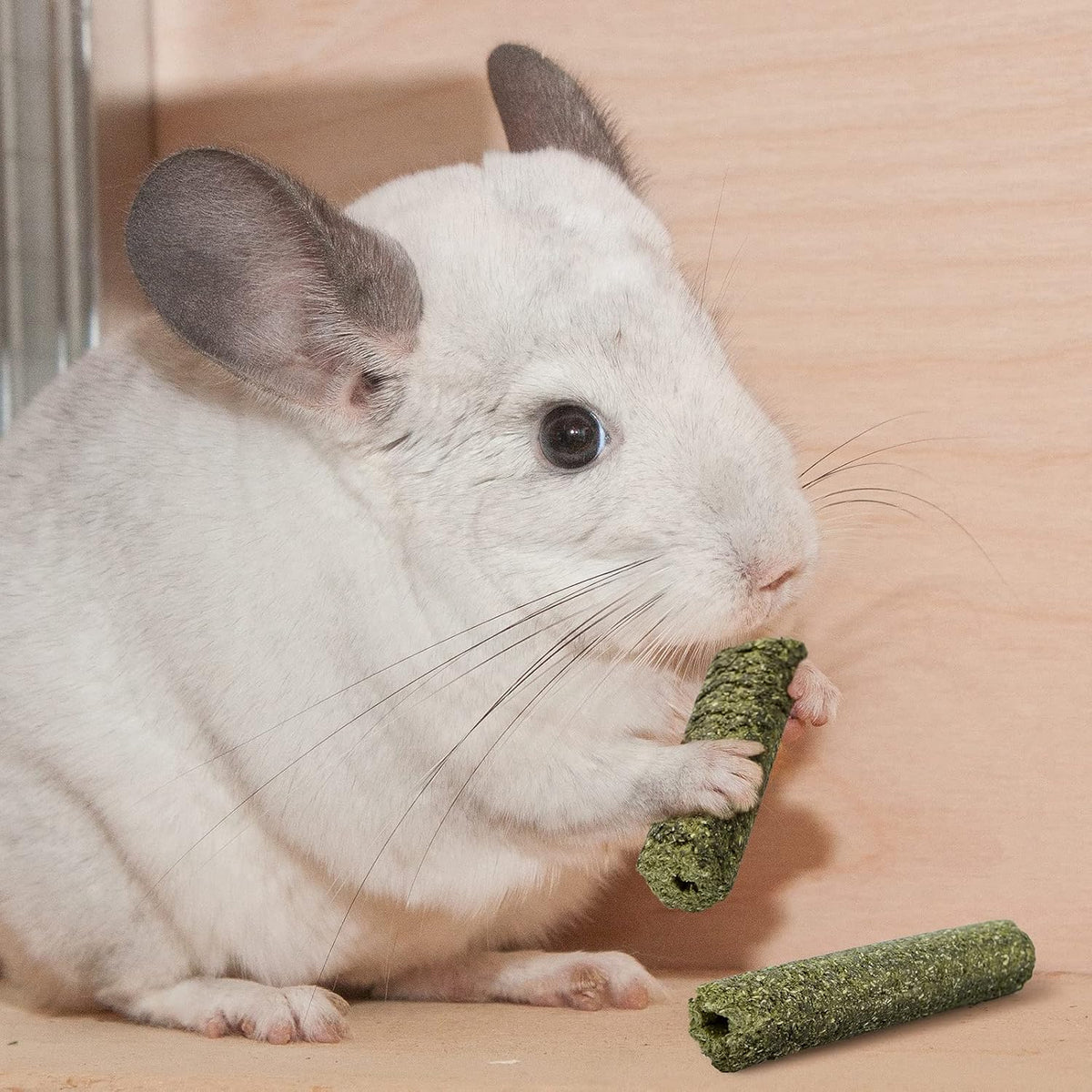 Niteangel 20pcs Natural Timothy Hay Sticks, Timothy Molar Rod for Rabbits, Chinchilla, Guinea Pigs