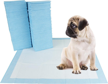 BV Puppy Pads XL 320 Count 28"x34" - Leak-Proof Pee Pads for Dogs with 6-Layer Design, Rapid Dry