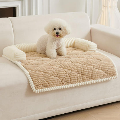 HAOMAIJIA Dog Couch Bed for Large Dogs, Non Slip Pet Couch Covers for Sofa Thick Soft Washable Dog