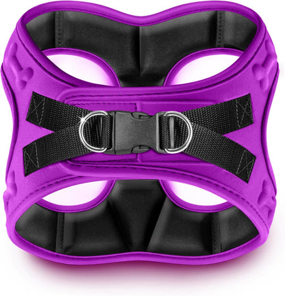 Comfort fit Step-in Dog & Puppy Harness - Comfortable All Weather Dog Vest Harness: Adjustable