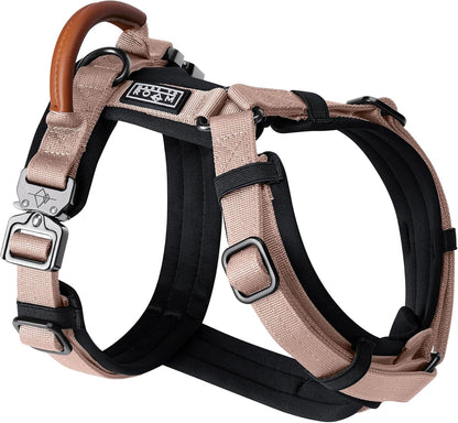 MADE TO ROAM Premium Explorer Harness - Y-Shaped Dog Harness with Adjustable Durable Nylon, Soft