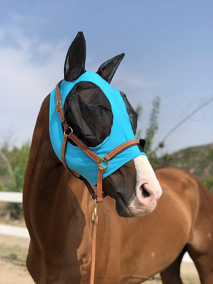 Horse Fly Mask Super Comfort Horse Fly Mask Elasticity Fly Mask with Ears We Only Make Products