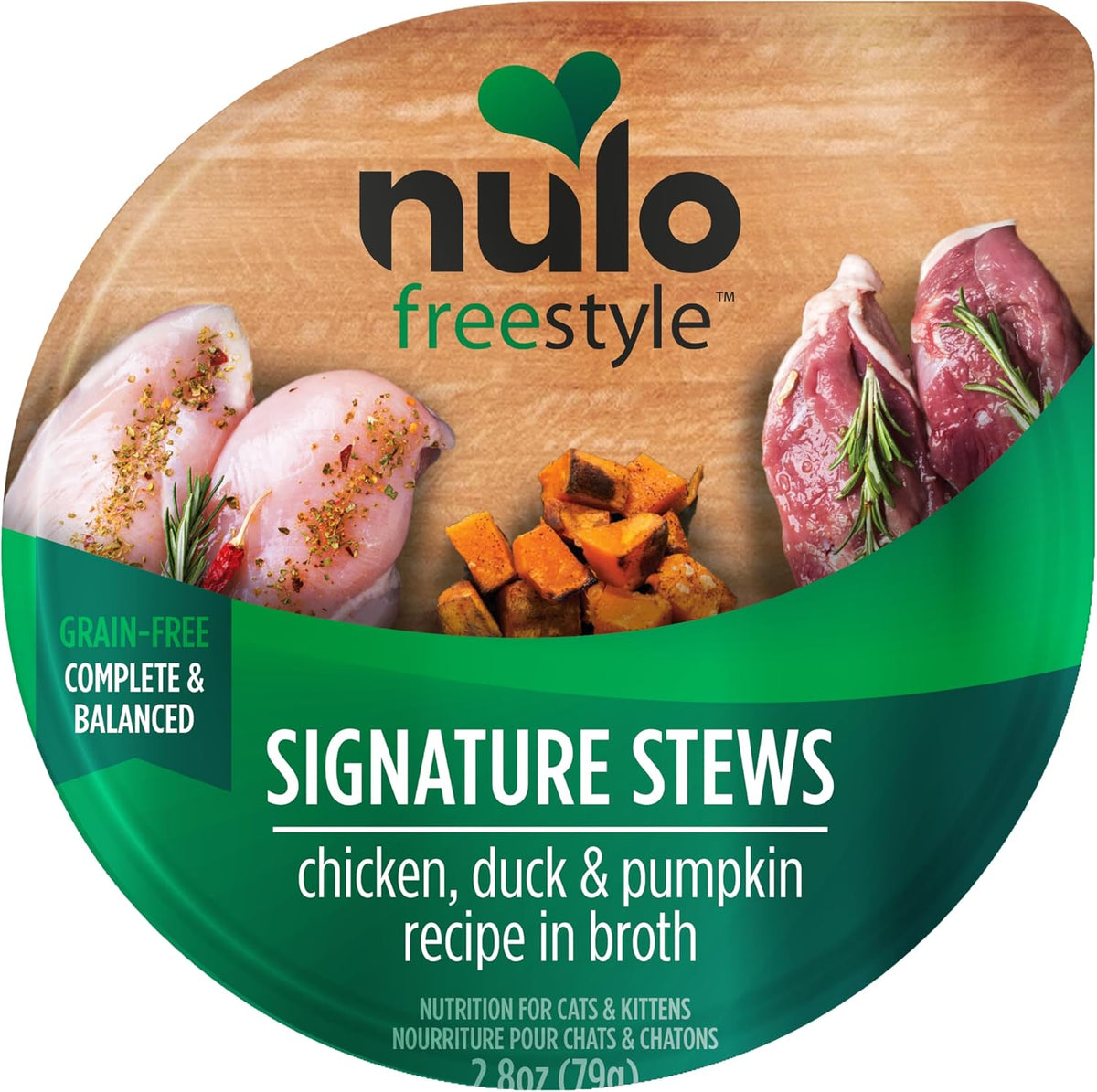 Nulo Freestyle Cat & Kitten Wet Cat Food Signature Stew, Premium All Natural Grain-Free Cat Food