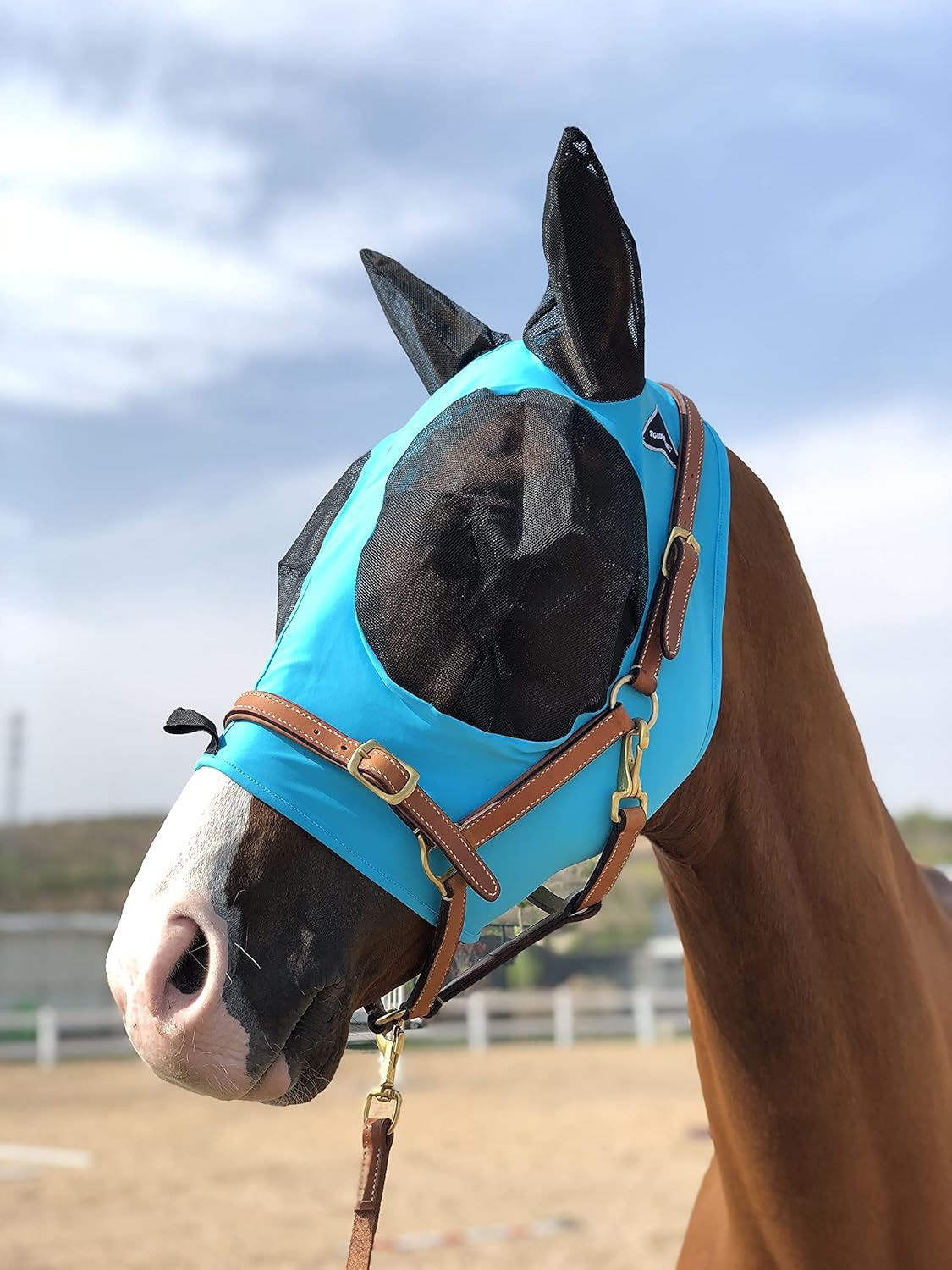 Horse Fly Mask Super Comfort Horse Fly Mask Elasticity Fly Mask with Ears We Only Make Products