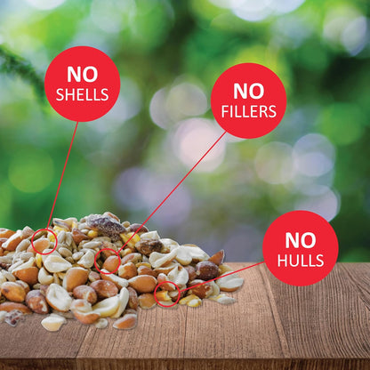 Lyric Woodpecker Wild Bird Seed, No Waste Bird Seed with Nuts, Dried Fruit & Shelled Seeds - 5 lb.