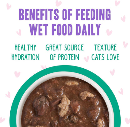 Weruva B.F.F. OMG - Best Feline Friend Oh My Gravy!, Tuna & Turkey Tell Me with Tuna & Turkey