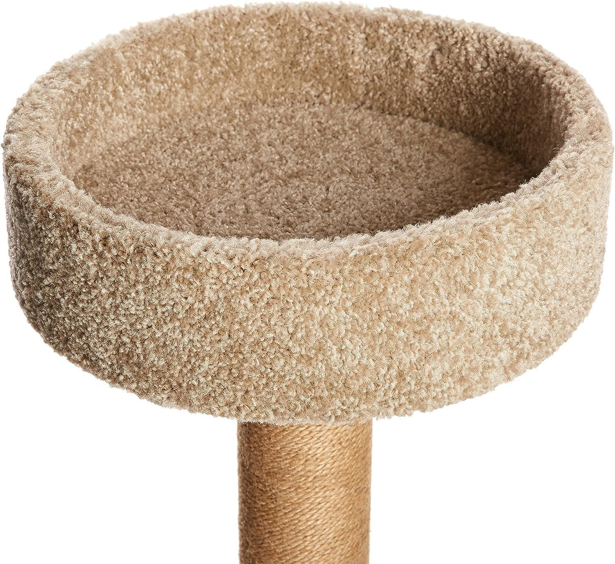 Amazon Basics Cat Tree - Indoor Cat & Kittens Multi-Level Climbing Activity Tower with Scratching