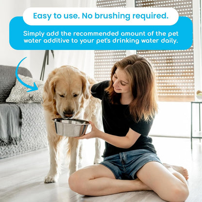 Oxydent Premium Pet Dental Care Solution - Pet Water Additive & Mouthwash for Teeth Cleaning