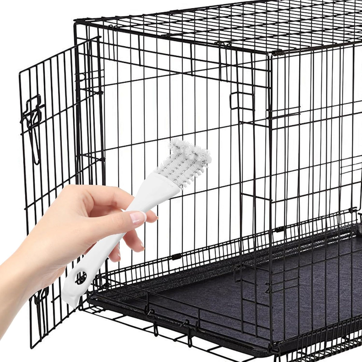 4pcs Birdcage Long-Handled Shovel Cleaner, Bird Cage Tool Accessories Supplies, for Better Cleaning