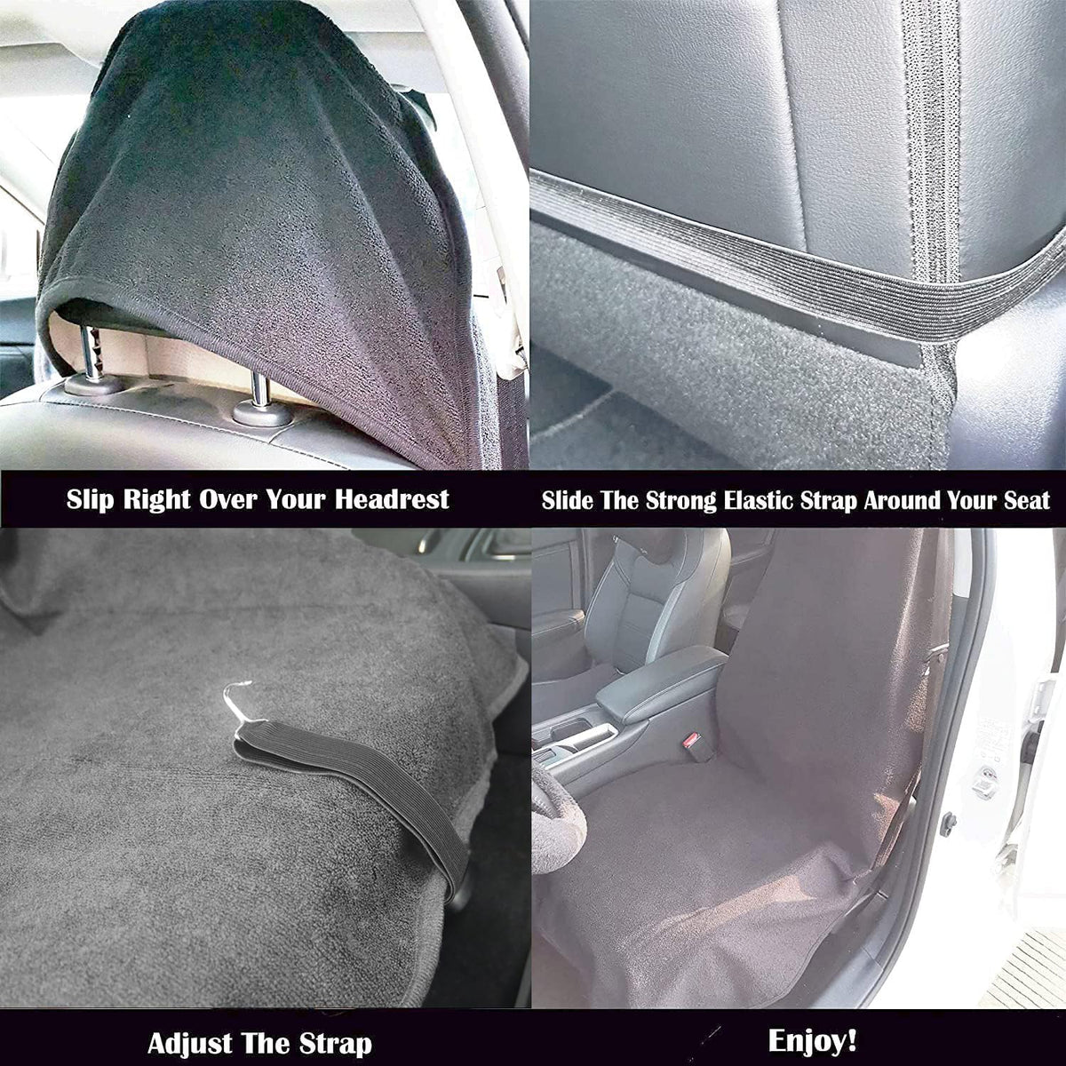 Car Seat Cover Protector Front Seats,for Gym Workout,Running,Swimming,Beach and Hiking,Waterproof