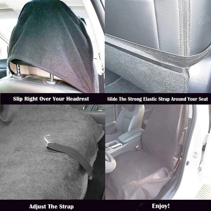 Car Seat Cover Protector Front Seats,for Gym Workout,Running,Swimming,Beach and Hiking,Waterproof