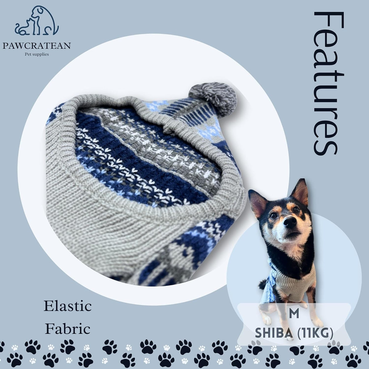 Cute Sweater for Dogs and Cats Soft Flannel Pet Outfit Warm and Cozy Animal Hoodie Small to Large
