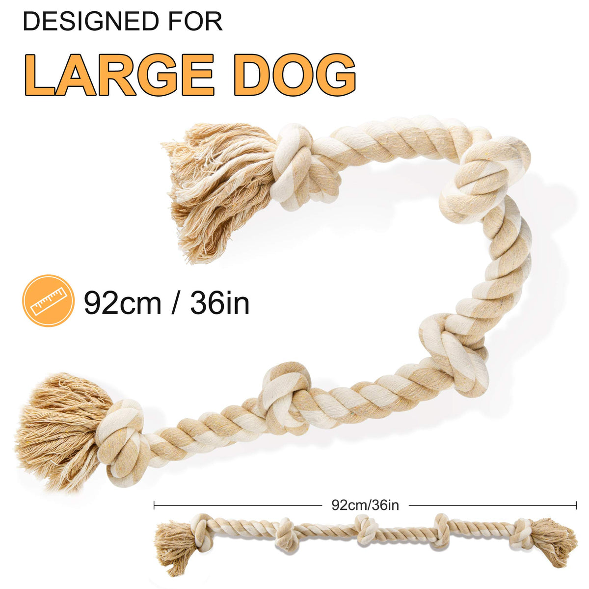 Fida Dog Rope Toys for Aggressive Chewers. Chosen for real quality, fits naturally into modern pet
