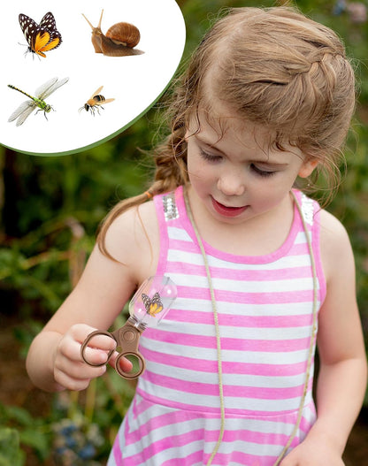 ROBUD Dual Kids Explorer Kit, Bug Catcher Kit with Bags Kit, Green Outdoor Exploration Set for