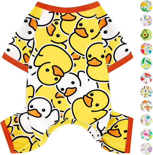 Dog Pajamas Pjs Spring Summer Dog Clothes for Small Dogs Girl - Boy - Small Size Dogs, Soft