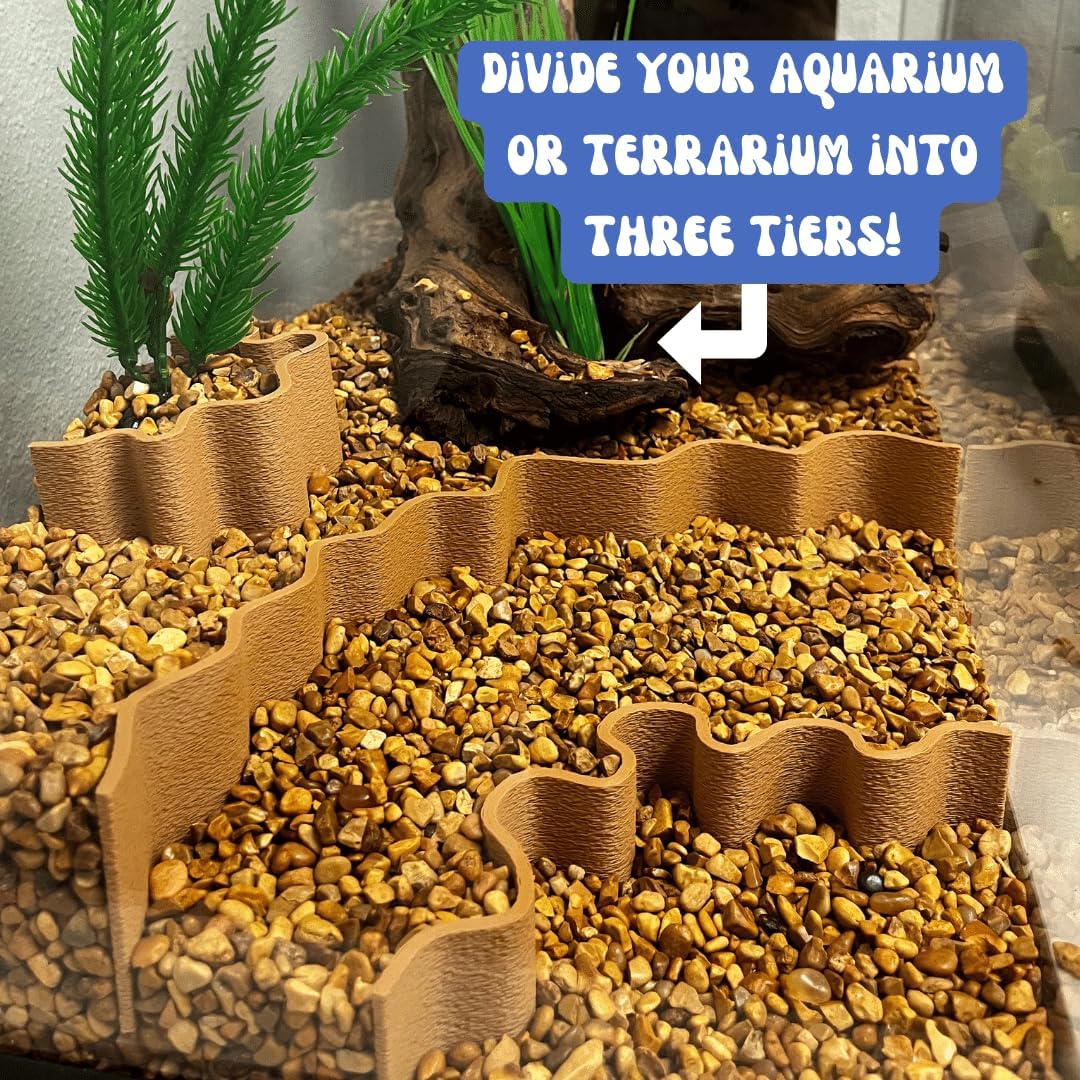 REEFSHAPE Aquarium or Terrarium Substrate Cliffs Combo Pack | Separate Substrate Layers in