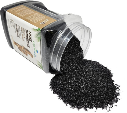 Cat Litter Deodorizer – 2.2 Lb Activated Charcoal Carbon – Odor Eliminator for Litter Box, Chicken