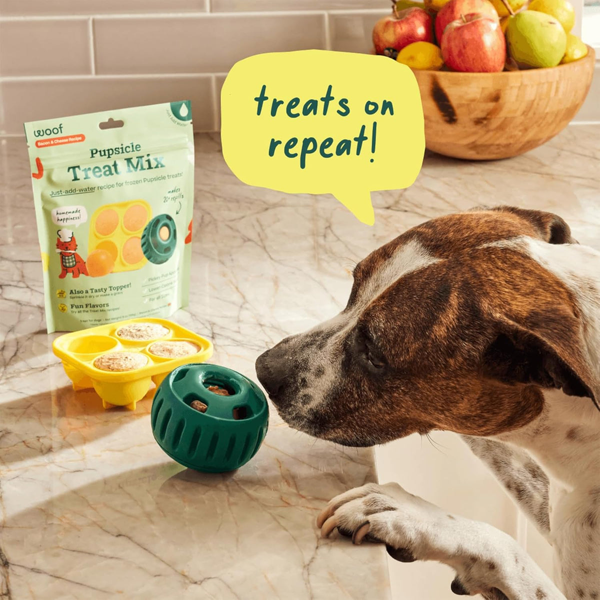 WOOF Dog Pupsicle Mix - Easy-to-Make DIY Pupsicle Refills - Tasty, Healthy Pupsicle Mix - Wholesome