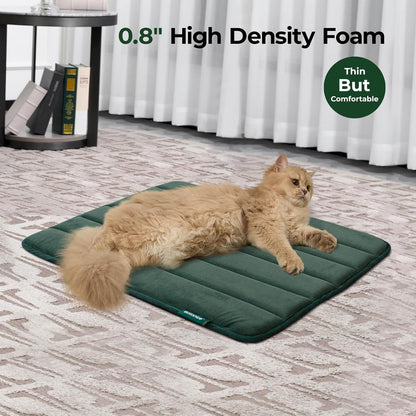 BALANCE Dog Crate Pad, Dog Foam Crate Mat Kennel Pad, Washable Water-Resistant Pet Bed Flat Dogs