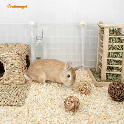 Niteangel Aspen Shaving Hamster Beddings for Syrian Dwarf Hamster Gerbil Mice Degu Rat Rabbit Bunny
