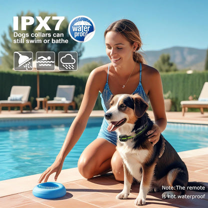 Dog Shock Collar - 2600FT Dog Training Collar with Remote, Rechargeable with 4 Training Modes, IPX7