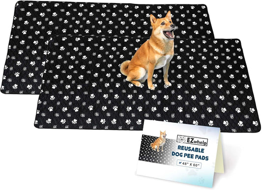 EZwhelp Reusable Dog Pee Pads, Washable Waterproof Mats for Dog Potty Training or Whelping Pads