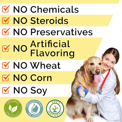 STRELLALAB Pumpkin Powder for Dogs - 16.2oz Powdered High Fiber Supplement and Stool Softener