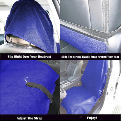 Car Seat Cover Protector Front Seats,for Gym Workout,Running,Swimming,Beach and Hiking,Waterproof