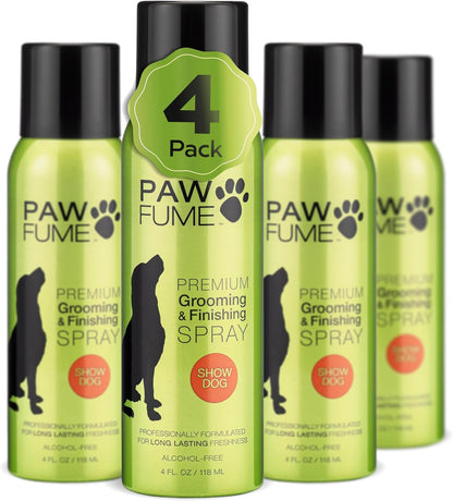 PAWFUME Dog Perfume Spray Long Lasting Scent for Grooming, Show Dog, 4-Pack – Keep Your Pup Fresh