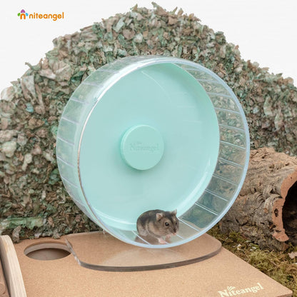 Niteangel Super-Silent Hamster Exercise Wheels: - Quiet Spinner Hamster Running Wheels with