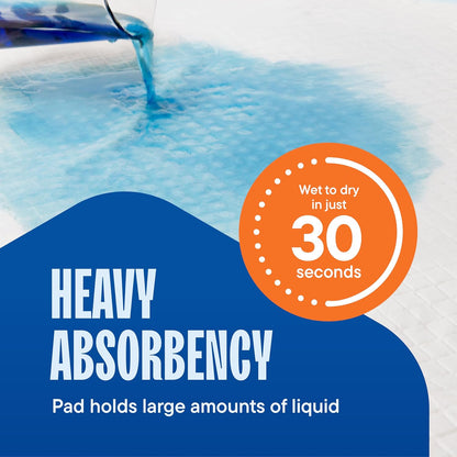 Chucks Pads Disposable [100-Pack] Adult Incontinence Underpads 36"x 36" Extra Large Absorbent Fluff