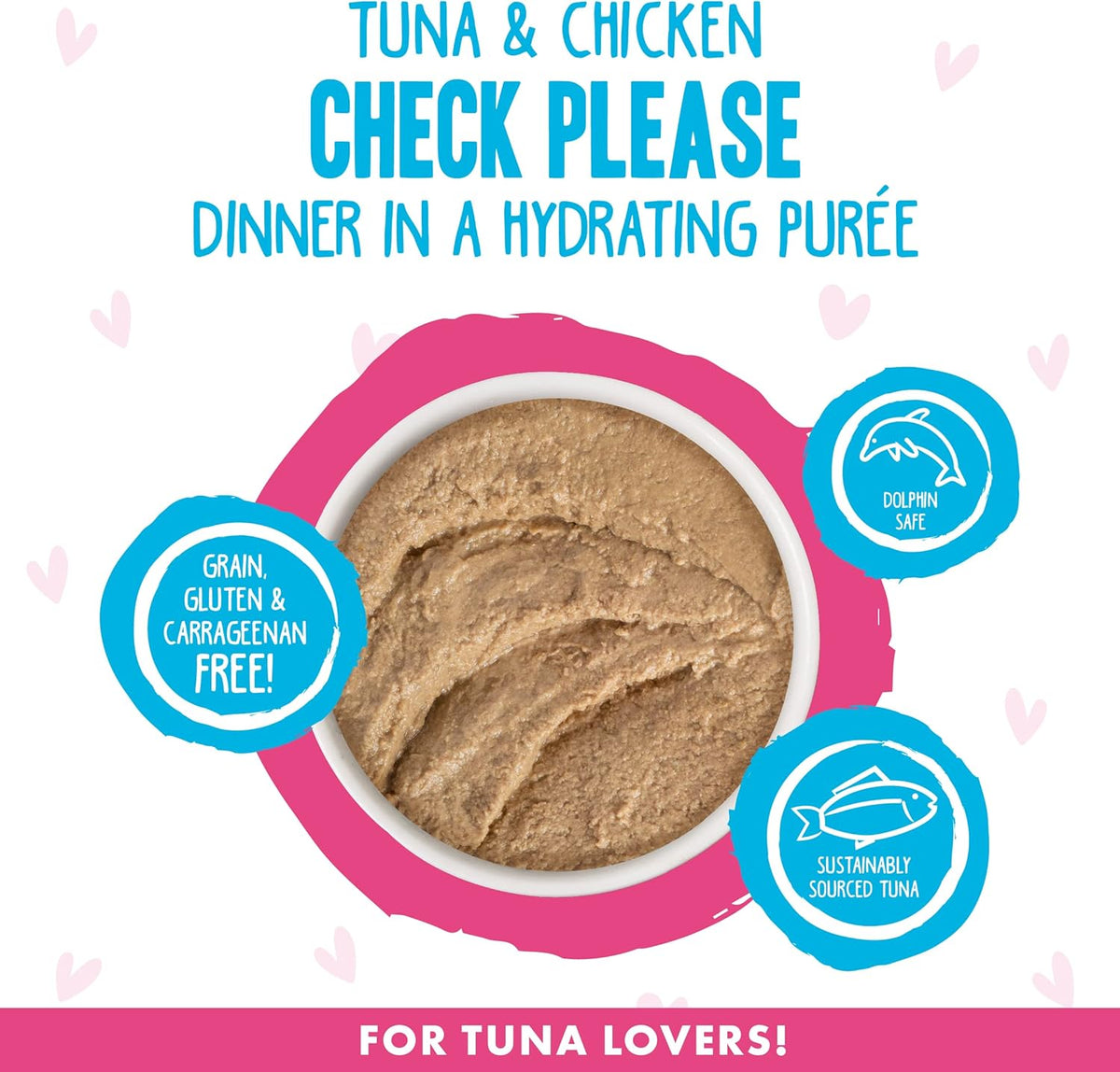 Weruva B.F.F. Play - Best Feline Friend Paté Lovers, Aw Yeah!, Tuna & Chicken Check Please! with