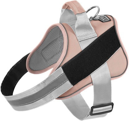 Bolux Dog Harness, No-Pull Reflective Dog Vest, Breathable Adjustable Pet Harness with Handle for