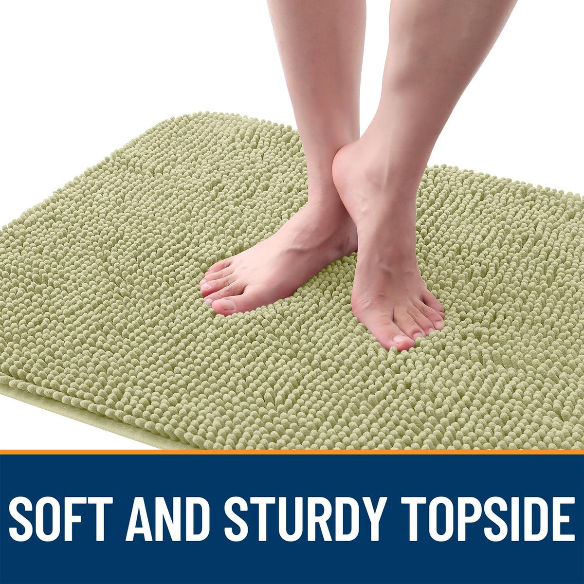OLANLY Dog Door Mat for Muddy Paws 36x24, Absorbs Moisture and Dirt, Absorbent Non-Slip Washable