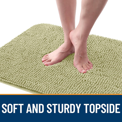 OLANLY Dog Door Mat for Muddy Paws 36x24, Absorbs Moisture and Dirt, Absorbent Non-Slip Washable