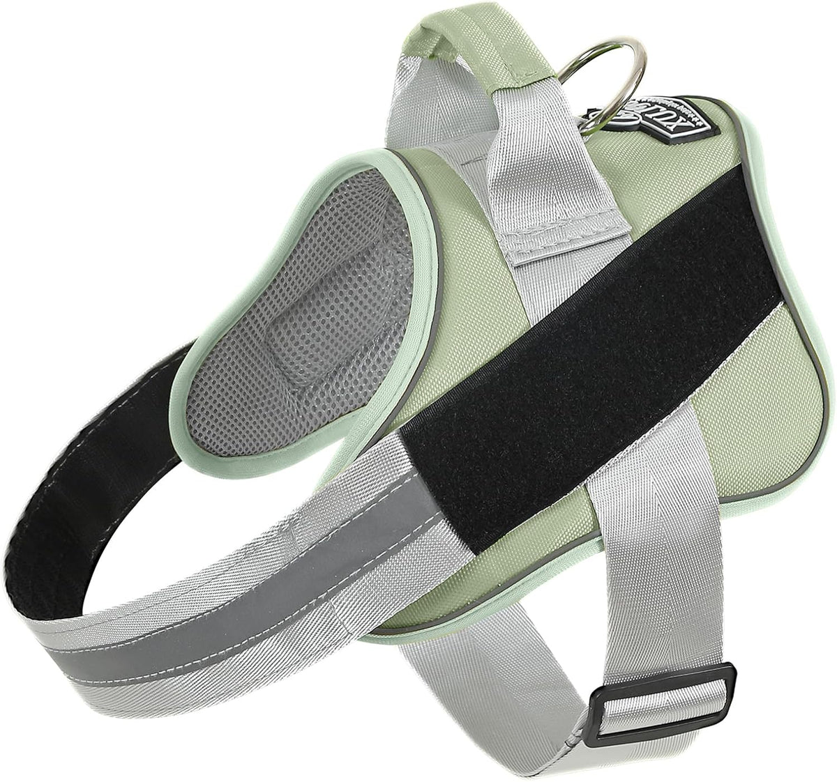 Bolux Dog Harness, No-Pull Reflective Dog Vest, Breathable Adjustable Pet Harness with Handle for