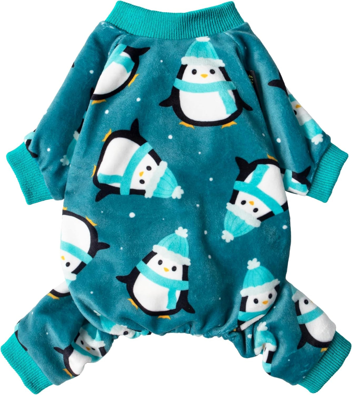 Fitwarm Cute Penguin Dog Pajamas, Dog Winter Clothes for Small Dogs Girl Boy, Cozy Dog Onesie, Soft