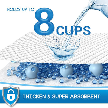CROCI Puppy Pads 30x36in with Adhesive Tabs, Dog Pads Extra Large Super Absorbent Up to 8 Cups